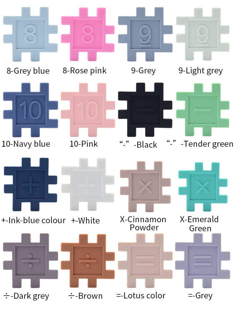 Silicone Blocks Color2