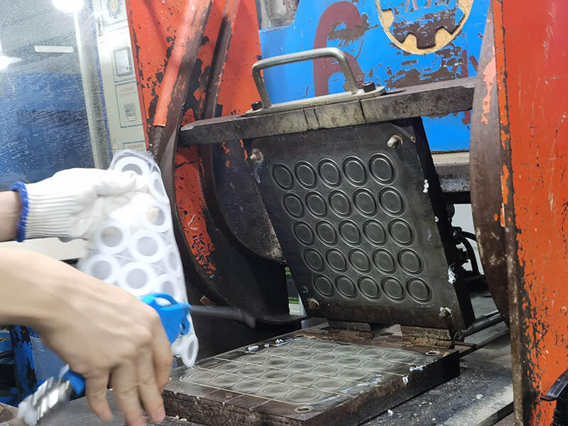 Silicone Gasket Compression Molding