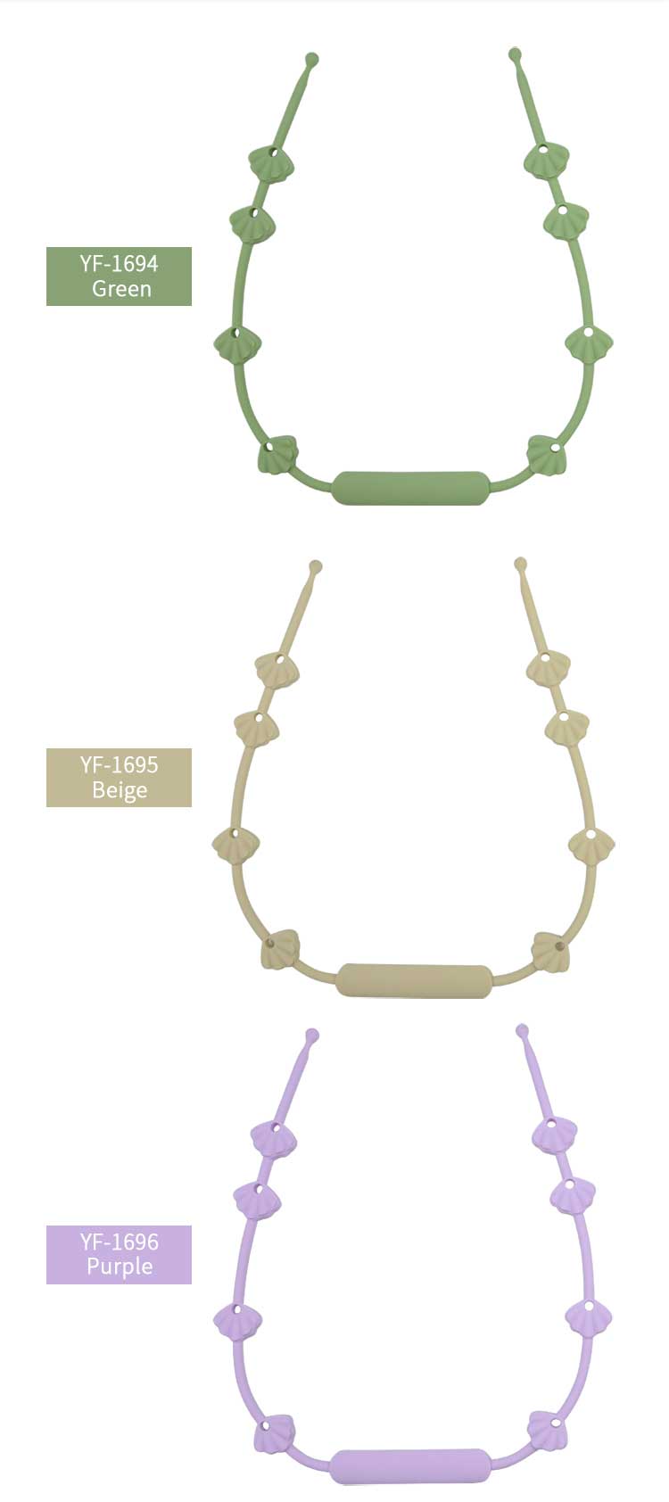 Silicone Toy Straps Color